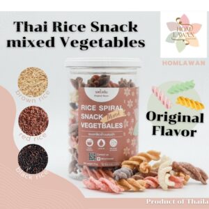 RICE SPIRAL SNACK MIXED VEGETABLES